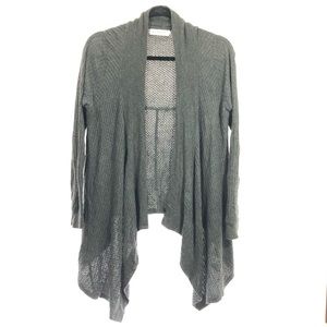 velvet by graham & spencer open front sweater S